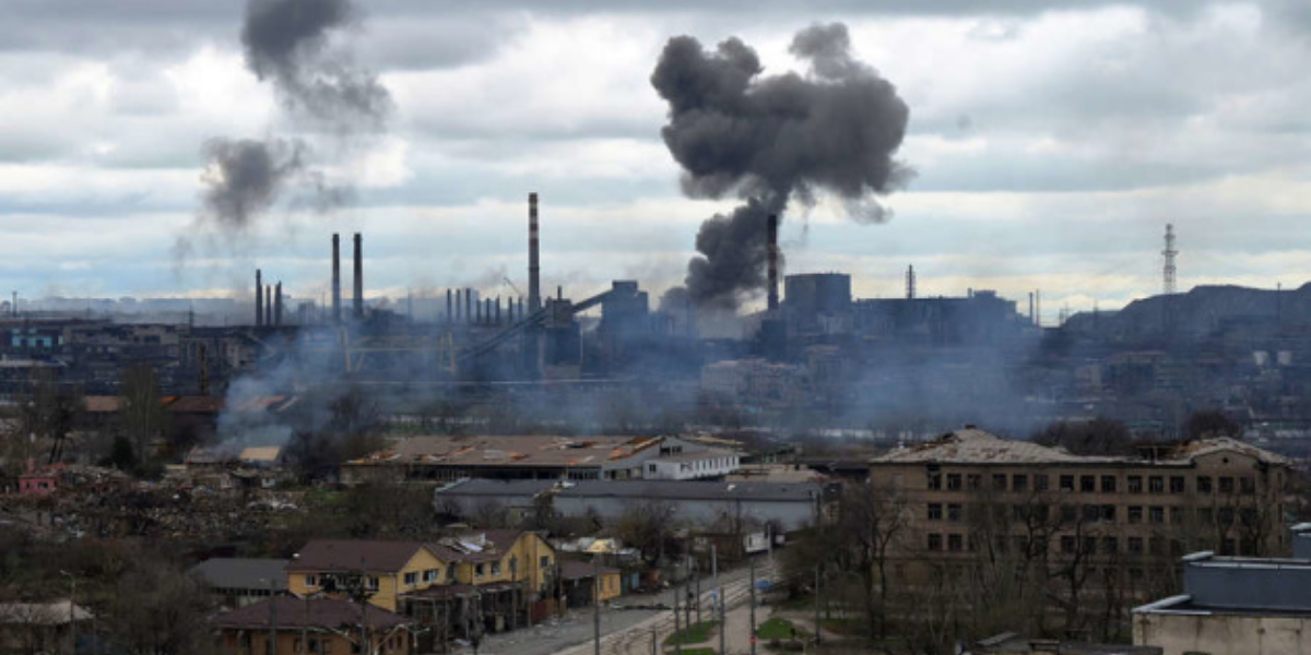 Russians attack on children during Easter in Mariupol