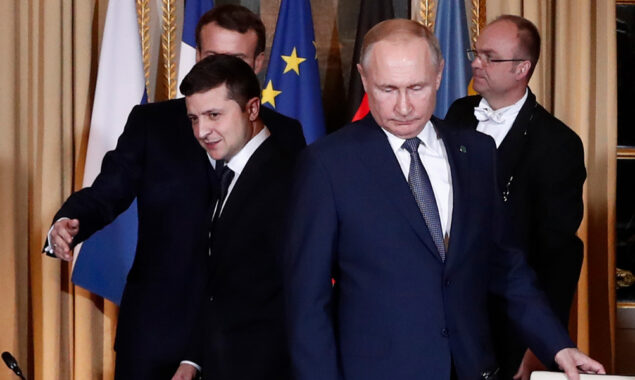 The time and context of Zelensky’s meeting with Putin have yet to be set-adviser