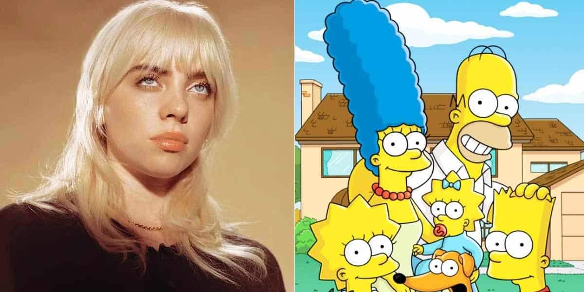Billie Eilish joins Lisa in a new 'Simpsons' Disney+ short