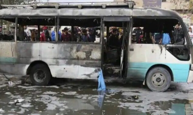 Iraqi minibus crash kills 9 teachers