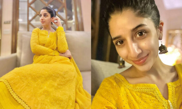 Mawra Hocane looks stunning in yellow dress