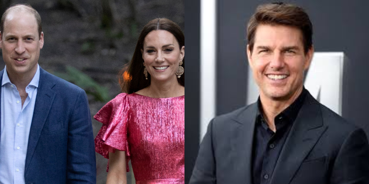 Tom Cruise takes Prince William and Kate Middleton to an exclusive 'Top Gun' performance