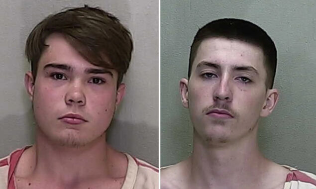 Florida teens wearing with guns and armored vests?
