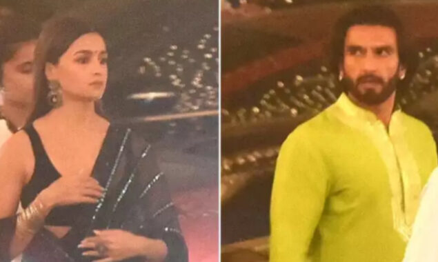Alia Bhatt and Ranveer Singh shoot a huge song sequence