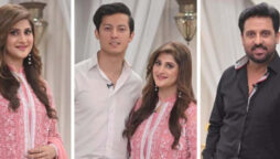 Sahiba made an appearance in Good Morning Pakistan with her family