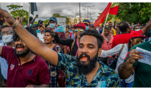 First killing by police in Sri Lanka protests