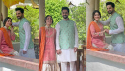 Ayeza Khan shares enchanting pictures with husband Danish Taimoor