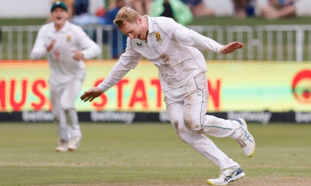 Simon Harmer leads South Africa towards victory over Bangladesh