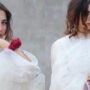 Naimal Khawar in a stunning white ensemble