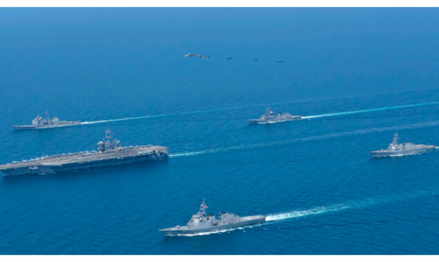 U.S, Japan did Joint Military exercises after five years