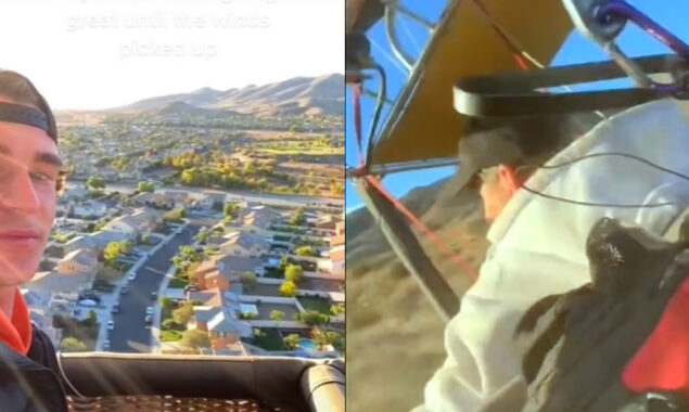 Terrifying hot air balloon crash: Watch here