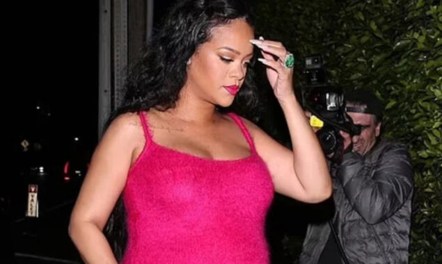 Pregnant Rihanna