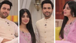 Yashma Gill and Junaid Khan appear in GMP, Shan-e-Suhoor