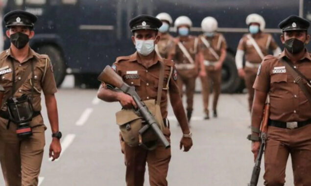 Sri Lanka town under curfew