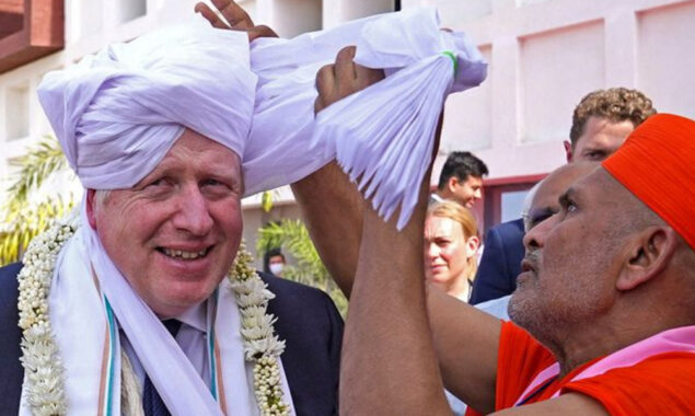 What is the agenda of Boris Johnson’s India visit?