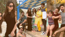 Aiman and Minal share pictures of their vacation with family
