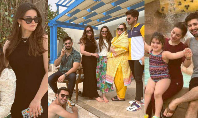 Aiman and Minal share pictures of their vacation with family