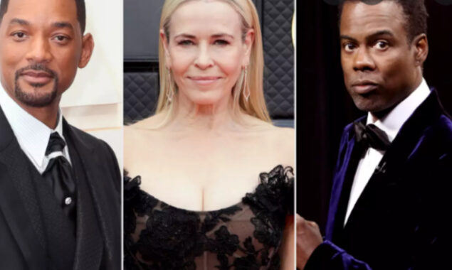 Chelsea Handler supports Chris Rock during Will Smith’s Oscars slap