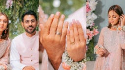 Maryam Noor gets engaged as she looks stunning at ceremony