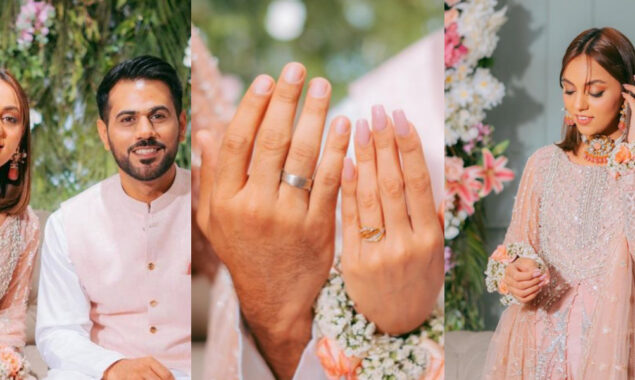 Maryam Noor gets engaged as she looks stunning at ceremony