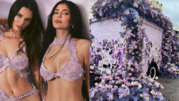 Kylie Jenner flaunts her post-baby curves in a short black dress and thigh-high heels, as admirers congratulate her on ‘looking REAL.’