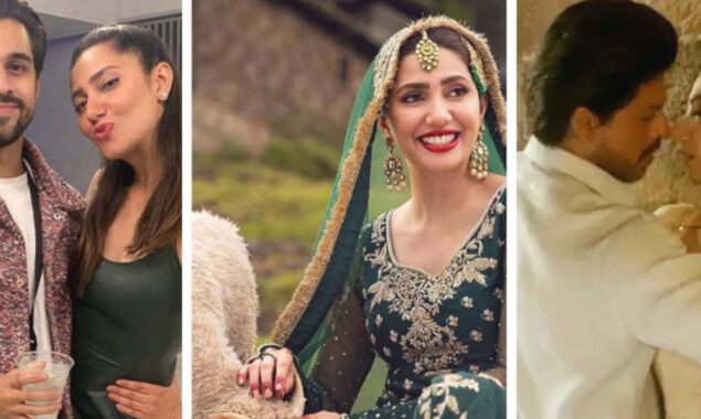 Mahira Khan looks stunning in green for Faiza Saqlain’s bridal shoot