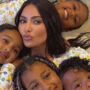 Kim Kardashian shares her adorable pictures with her 4 Kids