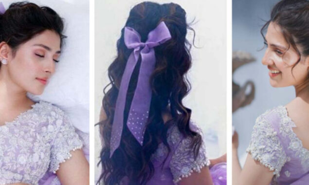 Ayeza Khan looks absolutely beautiful in the shoot for Pari