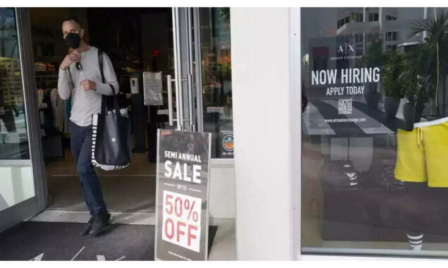 US retail income weakened in March as inflation bit