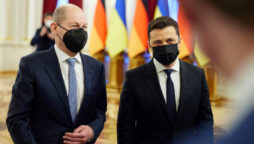 Scholz under fire as German delegation visits Ukraine