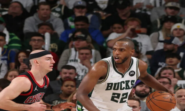 Khris Middleton to miss rest of 1st round NBA playoff series