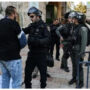 Palestinians were assaulted in a new Israeli raid on the Al-Aqsa mosque.
