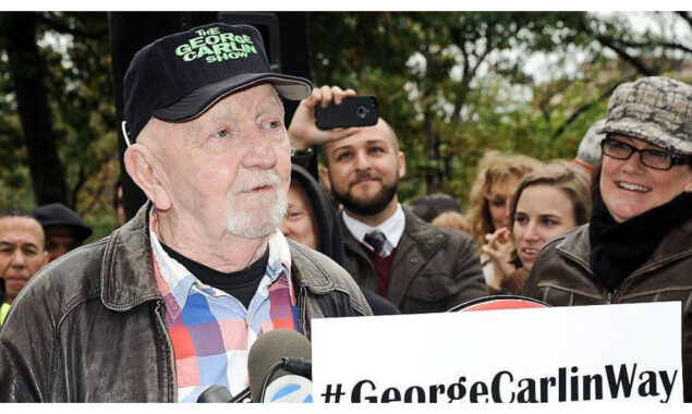 Patrick Carlin, amusing impact on his brother, George, dies at 90