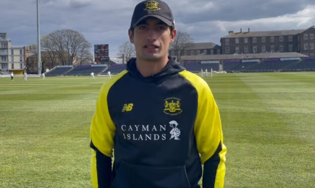 Watch: Naseem Shah pleased to join selection in Gloucestershire County Cricket Club