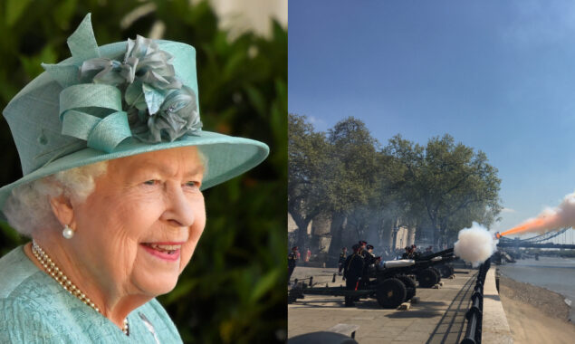 Royal Gun Salutes in Honor of Queen Elizabeth’s 96th Birthday