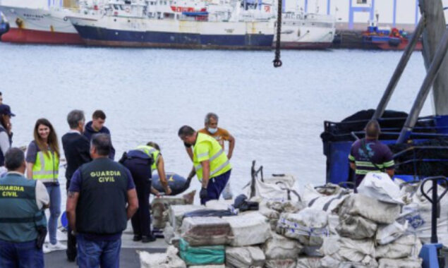 Spain Cocaine Bust Worth $77 Million Found In Fishing Boat Outside Canary Islands