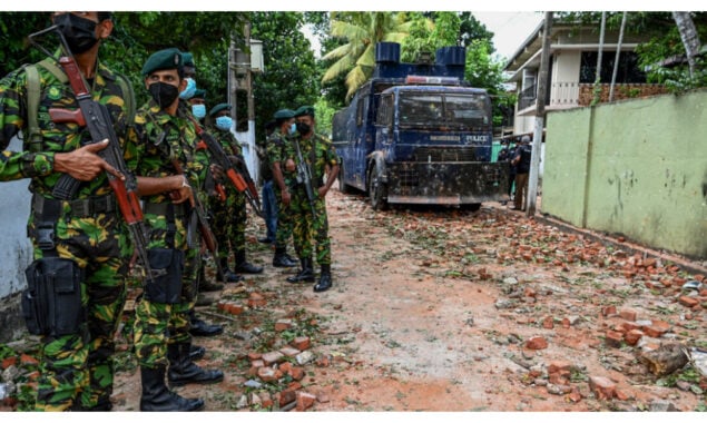 Sri Lanka deploys military ahead of protester’s funeral