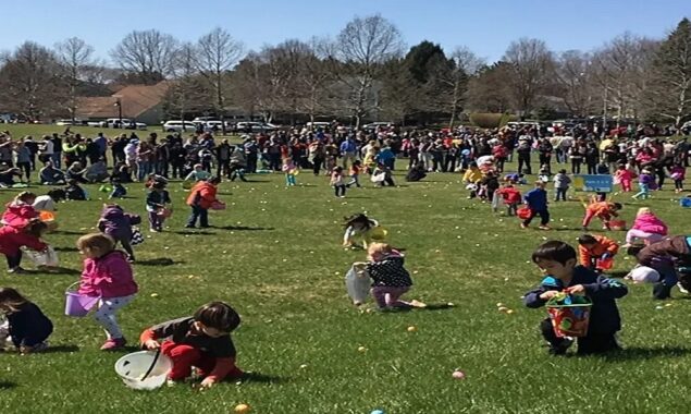 Easter Bunny, Families gathers for Eggstravaganza at Regional Park