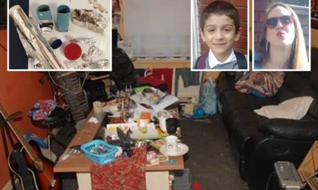 Inside the horrific house where a ‘killer’ mother ‘ignored’ her 7-year-old kid and ‘used his asthma inhaler to smoke narcotics before he died.’