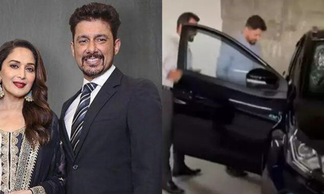 Madhuri Dixit’s husband Shriram Nene, purchases his first electric car