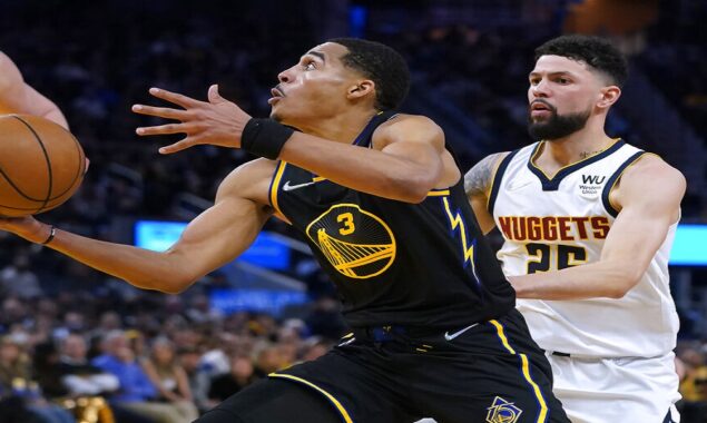 NBA Playoffs: Warriors take a 3-0 lead after defeating Nuggets