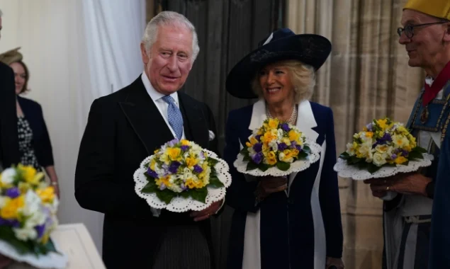 The Queen is replaced during the Royal Maundy Service by Prince Charles and Camilla, with Her Majesty also missing Easter Sunday