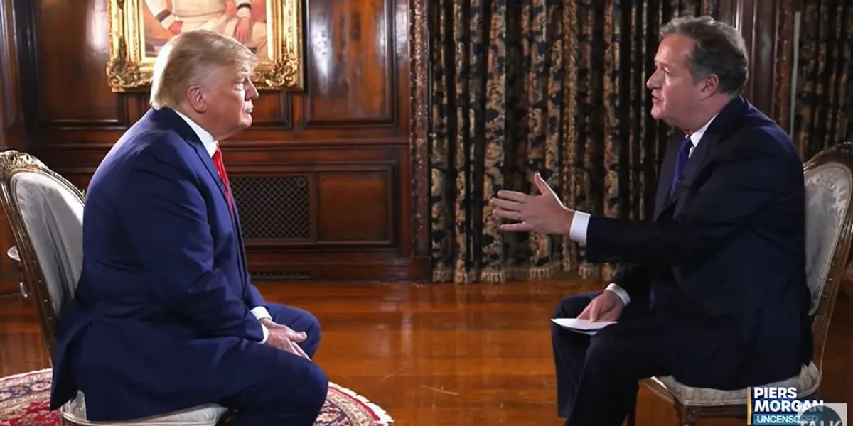 PIERS MORGAN AND DONALD TRUMP