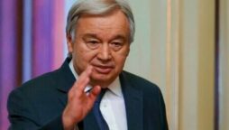 UN Secretary-General Antonio Guterres arrives in Ukraine