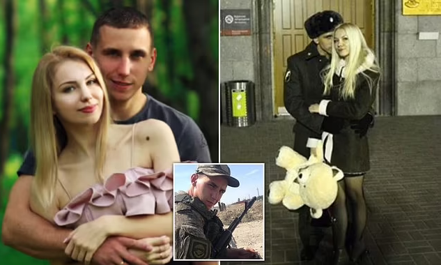 Wife who was caught on camera ‘forcing her Russian military husband to rape Ukrainian women,’ as it turns out he was injured in battle