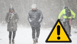 UK Weather: Tomorrow, Britain will experience a -8C ‘Polar Plunge’ when an ice storm brings an April cold spell
