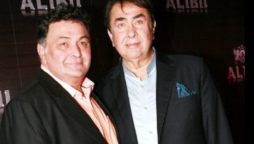 Randhir Kapoor and Rishi Kapoor