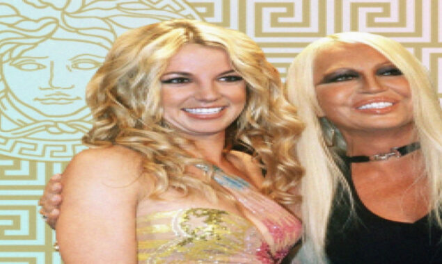 Britney Spears Says Donatella Versace Is Designing Her Wedding Gown