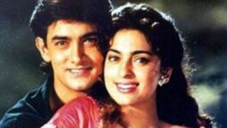 Juhi Chawla celebrates 34 years of Qayamat Se Qayamat Tak