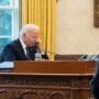 The White House confirms discussions held between Biden and Zelensky